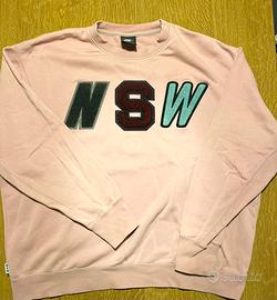 Felpa Nike NSW Rosa Oversize Taglia L