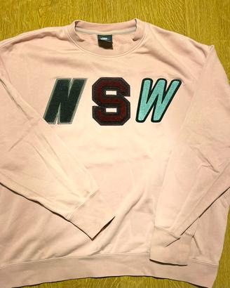 Felpa Nike NSW Rosa Oversize Taglia L