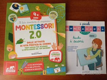 2 Libri di attività Montessori