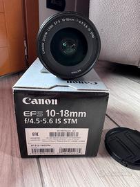 Canon EF-S 10-18mm STM – Grandangolo