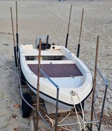 barca Gs 370 motore mercury 15cv 