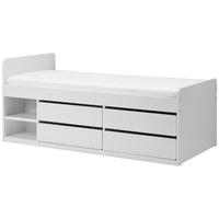 IKEA SLAKT Letto Singolo Contenitore Bianco Nuovo