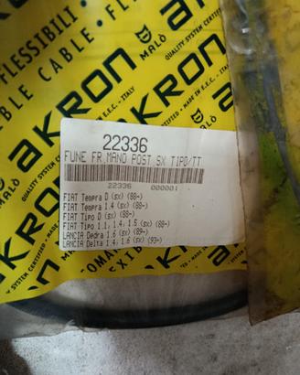 funi freno a mano fiat tipo 