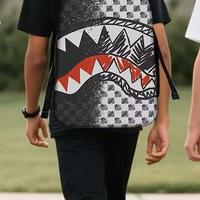 Zaino Shark Bocca Squalo borsa borsone Leggero