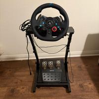 Volante Logitech G29 PS5 e PC con supporto