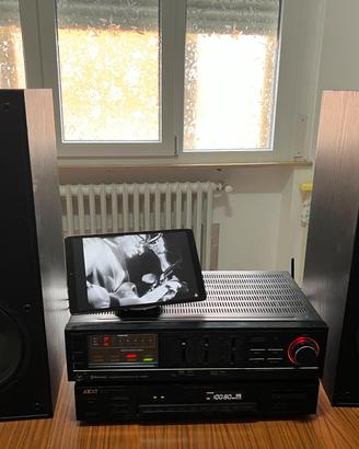 stereo Hi-Fi vintage: Amplificatore, Radio, Casse