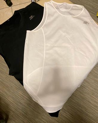 2 Maglie smanicate da uomo