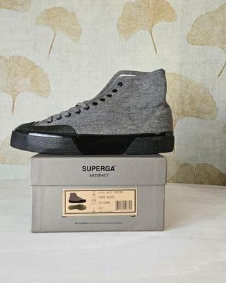 Superga Artifact Grigio Melange Taglia 44 Nuove.