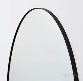 Specchio Rotondo Bordo nero 80cm