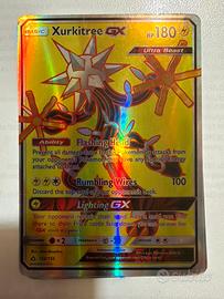 Carta da collezione Pokemon Xurkitree GX 142/156