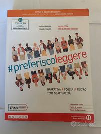 Libro antologia #preferiscoleggere