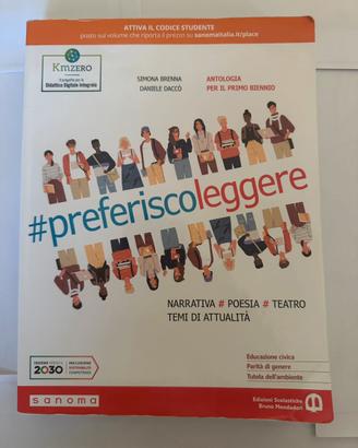 Libro antologia #preferiscoleggere