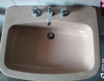 Grande lavandino vintage beige