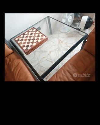 tavolo cristallo 90x90 
