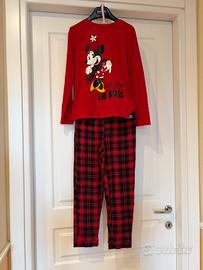 Pigiama bambina 8/9 anni tezenis  rosso Minnie