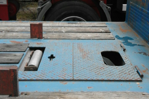 Semirimorchio Bertoja con verricello