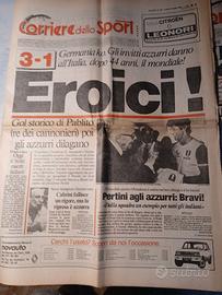 vecchie edizioni Corriere dello Sport 1982