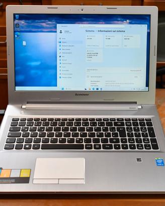  pc portatile Lenovo Ideapad Z50 8 GB RAM Win 11
