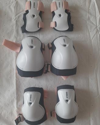 ginocchiere,  polsiere e gomitiere bambina