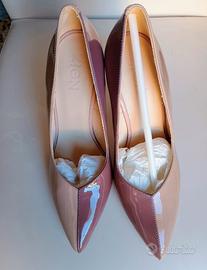 Décolleté della ZIGN, vera pelle, nuovo mai usato