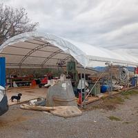 tensostruttura 14 m x 10 m