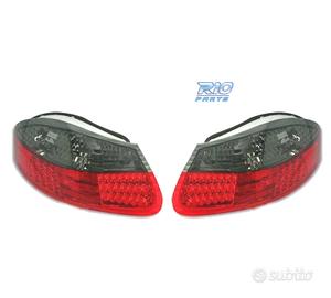 FANALI PORSCHE BOXSTER 986 LED ROSSO AFFUMICATO