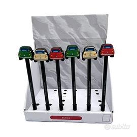 Penna con topper Fiat 500 retro
