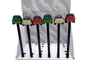 Penna con topper Fiat 500 retro