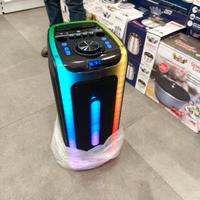 Cassa Bluetooth Party 100W RGB con 2 Woofer 8” + M
