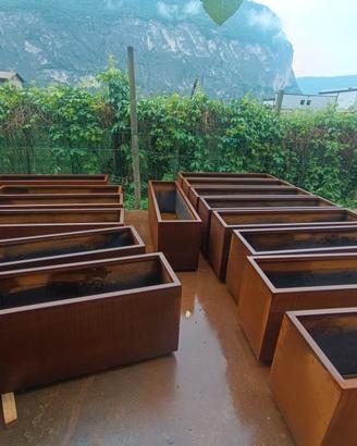Fioriere varie misure in corten
