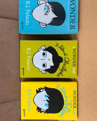 LOTTO 3 LIBRI DI WONDER