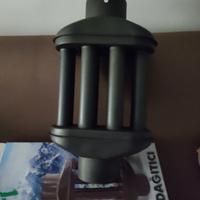 scambiatore per stufa a legna nero 