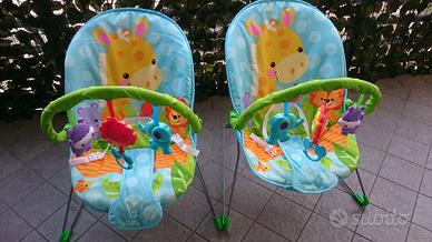 2 Sdraiette/dondolo per bambini