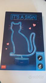 Lampada led gatto