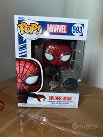 Spiderman Marvel Funkopop - Diamond Edition