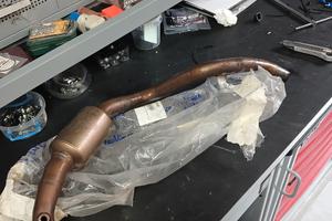 scarico completo honda forza 750