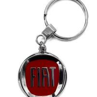 PORTACHIAVI AUTO FIAT IN ACCIAIO INOSSIDABILE
