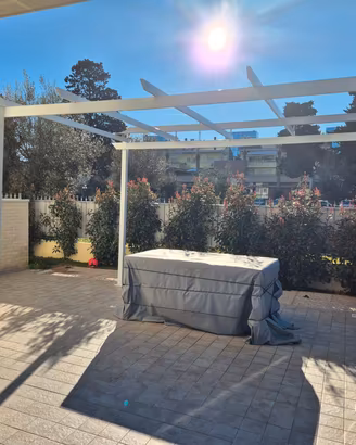 struttura gazebo pergola 3x4 mt