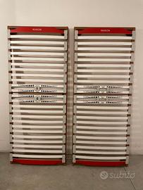 2 reti singole Saturno in legno di faggio