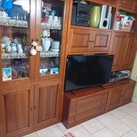 soggiorno in legno massello 