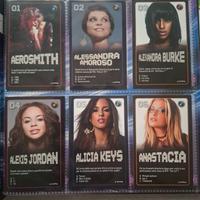 3 album contenenti card Esselunga + 3 sticker