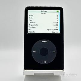 iPod Classic 5 gen Upgraded 256GB Batteria 1800mAh
