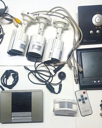 Telecamere BCS TL/White esterno e sensori Avidsen