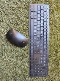 Tastiera e mouse wireless Hp