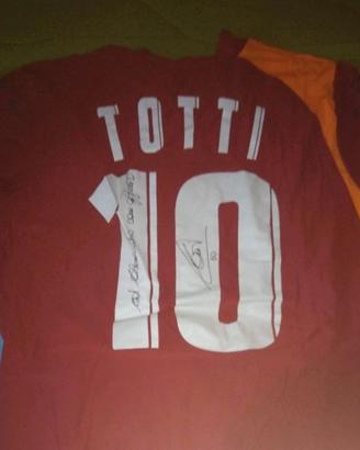 maglia totti AsRoma stag 05-06 indossata e firmata