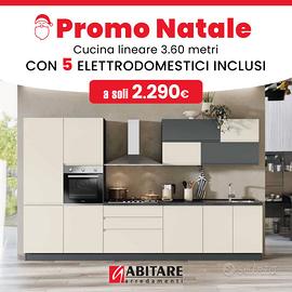 PROMO NATE CUCINA LINEARE COLORI A SCELTA