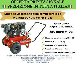 MOTOCOMPRESSORE AIRMEC TEB 22/510 LO