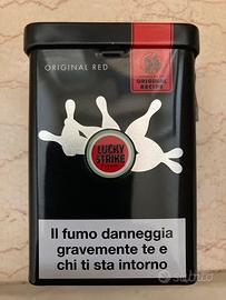 Scatola in latta lucky-strike