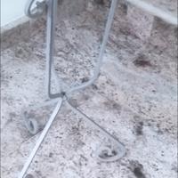 portapiante in ferro battuto 