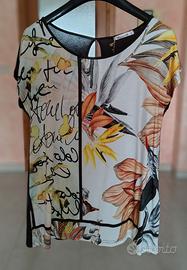 T-shirt  manica corta donna viscosa made in Italy